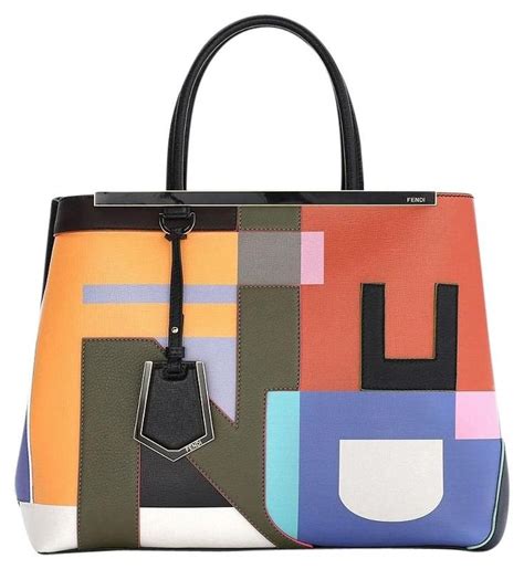 fendi 2jours disordered medium tote|Fendi 2jours bag.